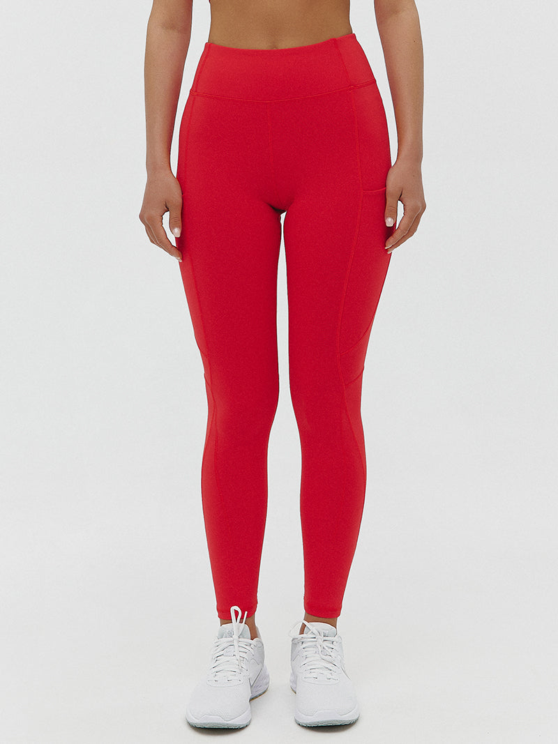One Red Legging